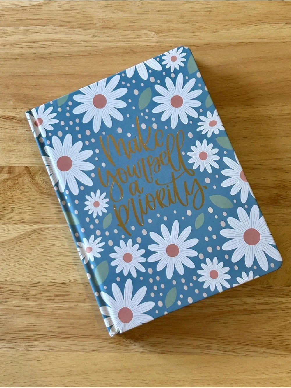 NWT "Make Yourself a Priority" Floral Hardcover Journal - Picture 2 of 5
